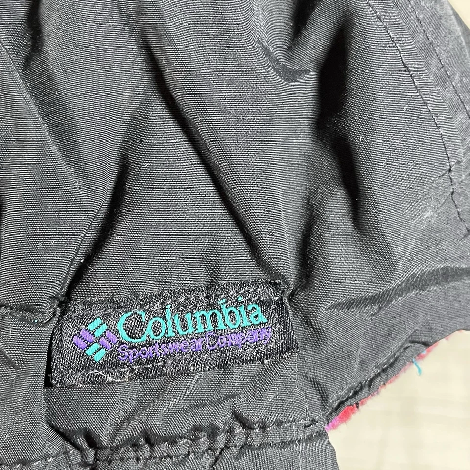 Sombrero Columbia de Colección Niño/Niños Oreja Abatible Invierno Sombrero Años 90 Púrpura Forrado de Vellón N1 Foto 4 de 4