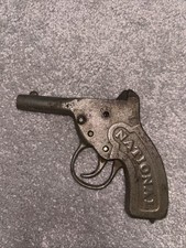 VINTAGE NATIONAL 1915 "NATIONAL" AUTOMATIC CAST IRON TOY CAP GUN