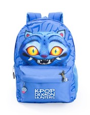 KPop Demon Hunters Backpack | Unisex Kids Blue K-Pop, K Pop, Derpy Tiger | Offic