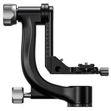 LEOFOTO PG-4 Gimbal Stativkopf aus Aluminium bis 30kg Tragkraft (schwarz)