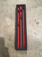 Snap On 14 108tmxafr 8 Pc Extension Set Foam New Snap On 14 108tmxafr 8 Pc Extension Set Foam New