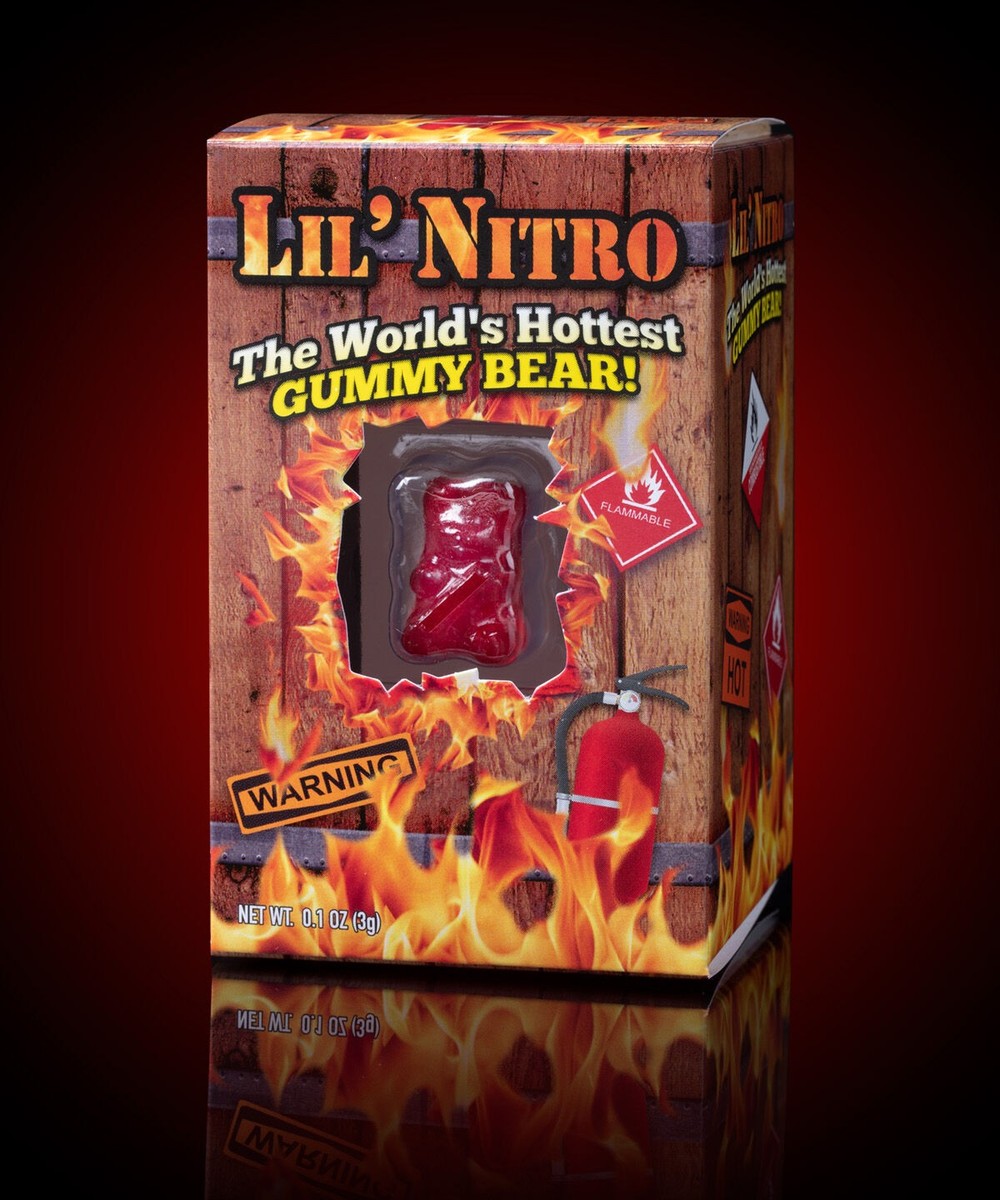 Flamethrower Candy Company Lil' Nitro: The World's Hottest Gummy