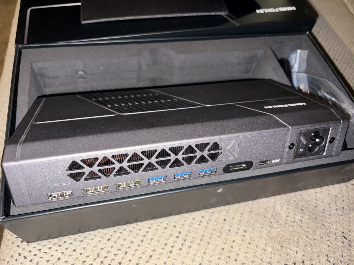 MGA1 Oculink小型eGPU RX7600MXT MinisForum MGA1 AMD 7600M XT OCuLink eGPU | eBay