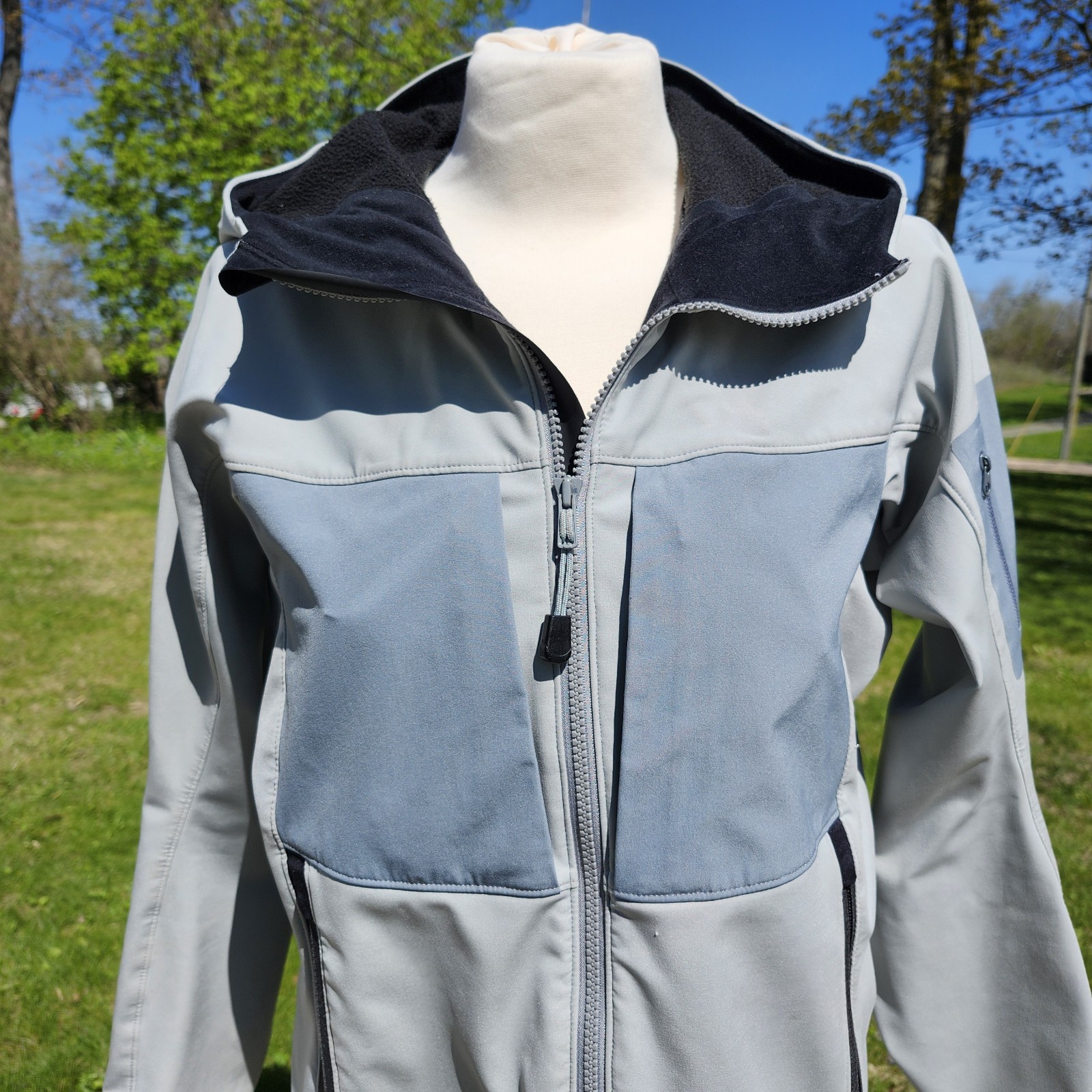 Arc'teryx Arcteryx Gamma MX Felpa con Cappuccio Soft Shell Giacca Grigio Donna Medium Polartec