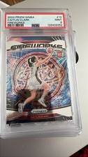 2024 Panini Prizm WNBA - Fireworks Caitlin Clark #13 Green Prizm (RC)