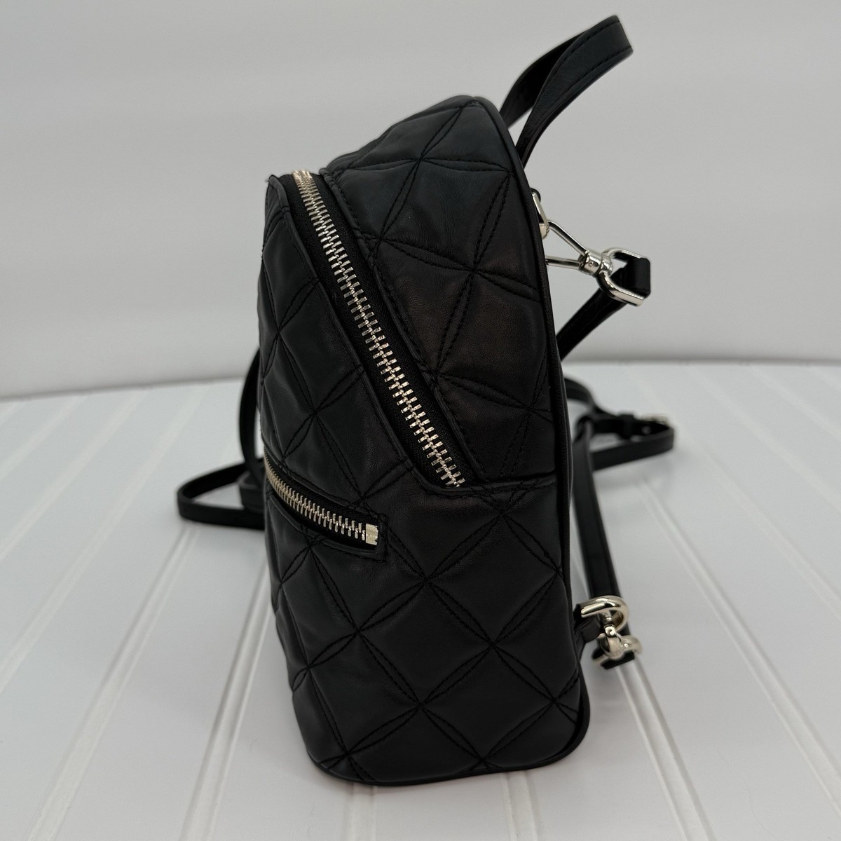 Kate Spade Natalia Mini Convertible Backpack in Black  display picture 1