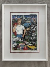 Charles Fazzino “Forever James Dean” 3D Hand-Signed & Numbered - Framed With COA