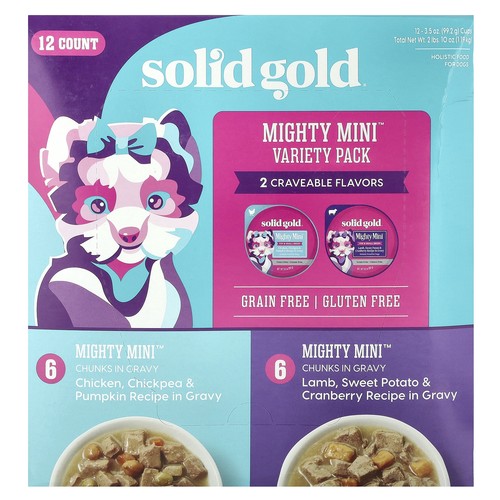 Mighty Mini™ Variety Pack, For Toy & Small Breed Dogs, 12 Count, 3.5 oz (99 g)