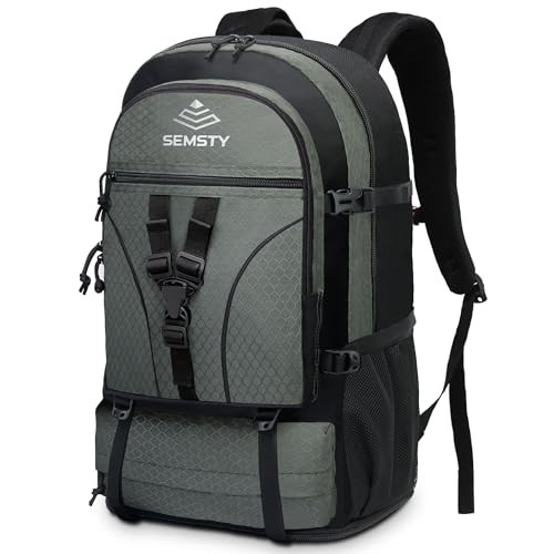 Hiking Backpack, 30L/40L/50L Expandable Hiking Backpack for Men and Women,