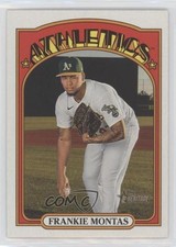 2021 Topps Heritage High Number SP Frankie Montas #422 0y2d