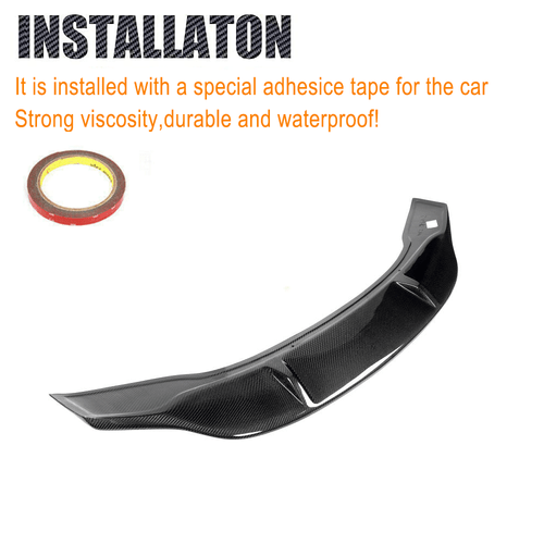 Passt für Mercedes W205 C200 C300 C63 AMG 2015-2021 Carbon Heckspoiler Hecklippe - Picture 9 of 11