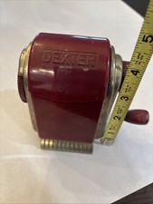 Antique Dexter RED Pencil Sharpener Automatic...