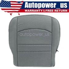 2016 2017 2018 For Dodge Ram 1500 2500 3500 Driver Bottom Fabric Seat Cover Gray