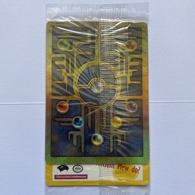 ancient mew pokemon card sealed but overall look nearly unplayed with no major defects ONE Ancient Mew Factory SEALED