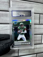 Panini Donruss Optic Denzel Mims Rookie Silver #173 Jets Flawless Grading Co