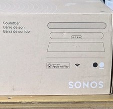 Sonos Ray Soundbar White Wi-Fi Rectangular Apple AirPlay Compatible Smart Home