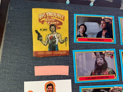 #ad Big Trouble in Little China 10 Collectible Trading cards $25.00
