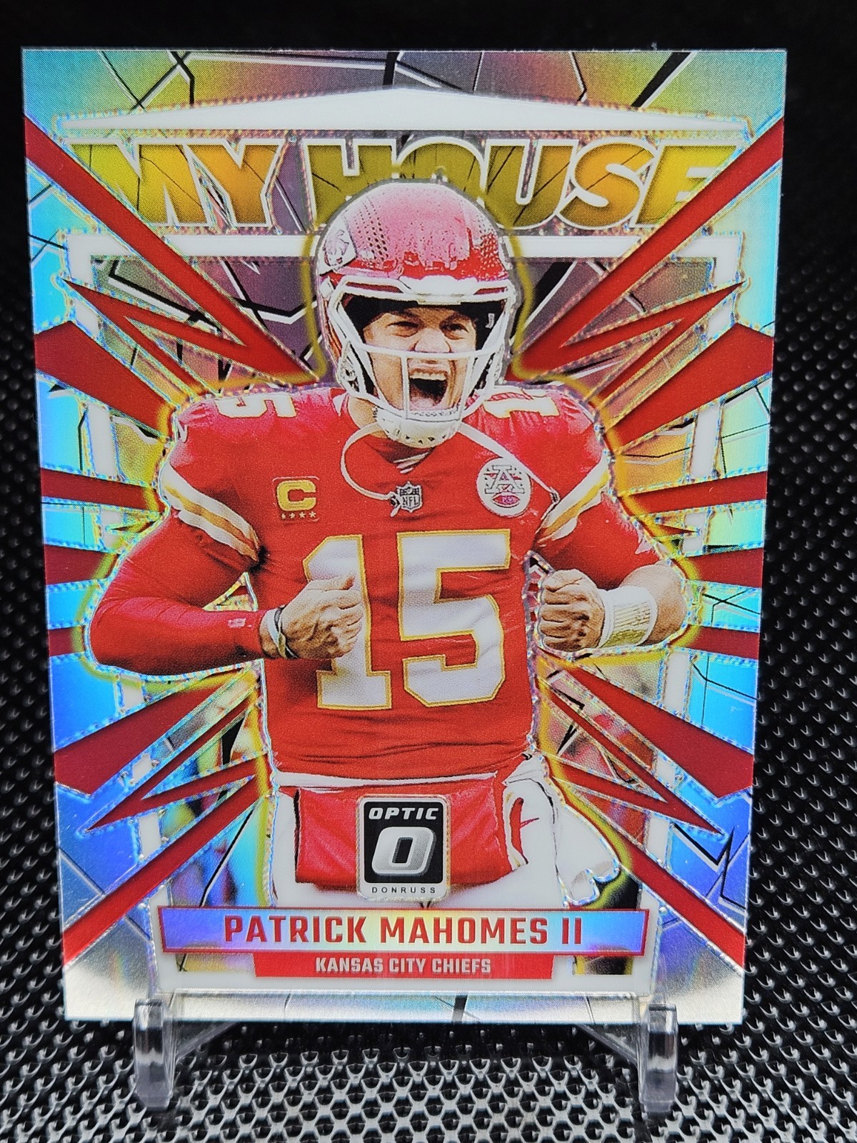2023 Panini Donruss Optic - My House Silver Prizm #19 Patrick Mahomes II