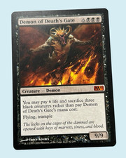 Demon of Death's Gate, Core 2011, NM Near Mint, Magic the Gathering MTG