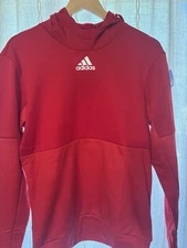 Adidas, Adidas pullover sweater, red color size S, unisex  Refer To Pictures!