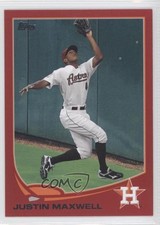 2013 Topps Target Red Justin Maxwell #178 9hs