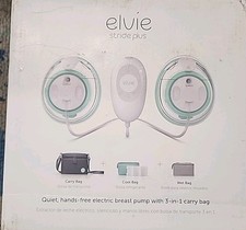 Elvie EB01-02-PLUS Stride Plus Hands-Free, Hospital-Grade Electric Breast Pump