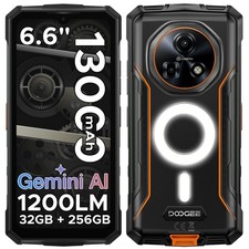 DOOGEE Fire5Ultra Android 15 Outdoor Handy Ohne Vertrag 32GB+256GB 13000mAh NFC