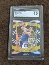 2023-24 OPTIC WINNER STAYS HOLO CGC 10 NIKOLA JOKIC NUGGETS