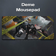GamerSupps GG Waifu Creator Collab Vtuber Mousepad - Deme