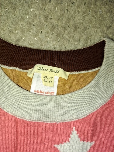 White Stuff Size 18 Jumper 3/4 Sleeve - Picture 5 of 8