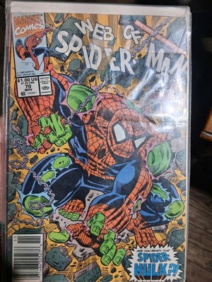 Web of Spider-Man #70 (Marvel Comics November 1990)