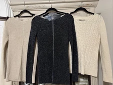 Banana Republic Holiday Sweaters, Set Of 3, Size Small