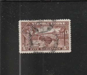 Sierra Leone 'Scott # 183 Used'