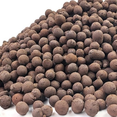 5 lbs Clay Pebbles 812 mm for Indoor Plants, Hydroponics, Drainage, Potting