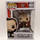 Funko Pop CM PUNK #182 WWE Wrestling Vinyl Figure