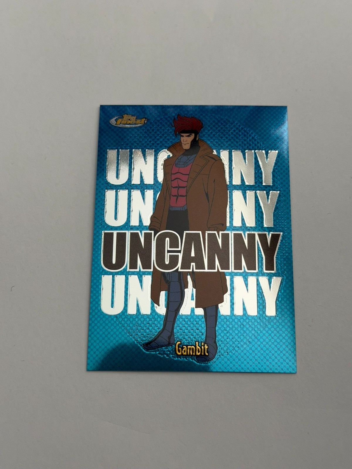 2025 Topps Finest Marvel X-Men '97 Uncanny #92 Gambit 