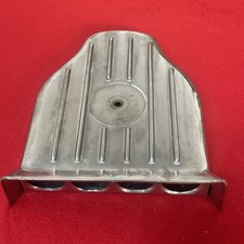 Cal Custom Hilborn Style Vintage Finned Aluminum Air Cleaner Scoop Hotrod Gasser