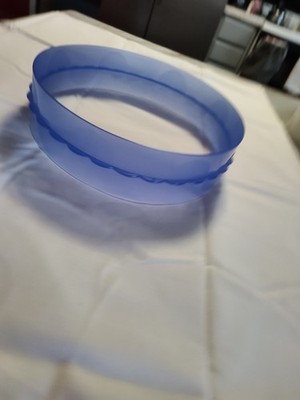 Tupperware #4897A Base Ring Cake Stand Pie Riser Sapphire Blue Replacement 