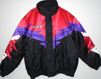 #ad HJC Mens Snowmobile Jacket Size Large zip in liner $32.00