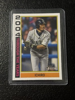 2025 ICHIRO SUZUKI Topps Heritage Through The Years #TTY-17