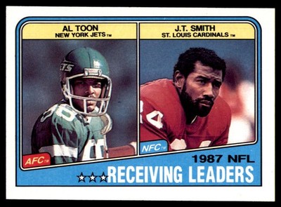 1988 Topps #216 Al Toon / J.T. Smith LL