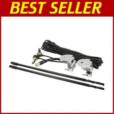 AM/FM Ready Platinum CB Antenna Kit with Stainless Steel Mounting Hardware