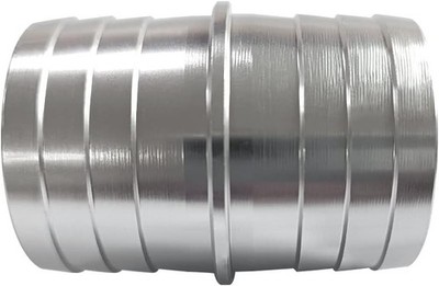 1-1/4 Inch Hose Barb Splice Coupler Repair Fitting, Aluminum Adapter Connector R