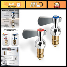 Lead-Free Brass Faucet Handle Stem Assembly for Pre-Rinse Sprayer Kitchen Sink -