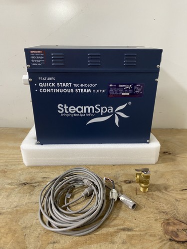SteamSpa D-1200-A 12 KW QuickStart Steam Bath Generator/Built-in Auto Drain*USED