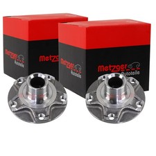2X METZGER RADNABE VORNE HINTEN BEIDSEITIG PASSEND FÜR AUDI A6 A8 R8 VW PHAETON