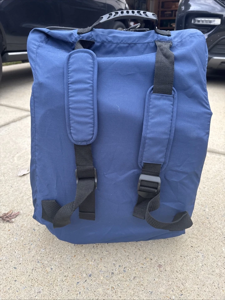 Cochecito de viaje Baby Jogger - City Jogger - con bolsa de viaje en azul Foto 2 de 4