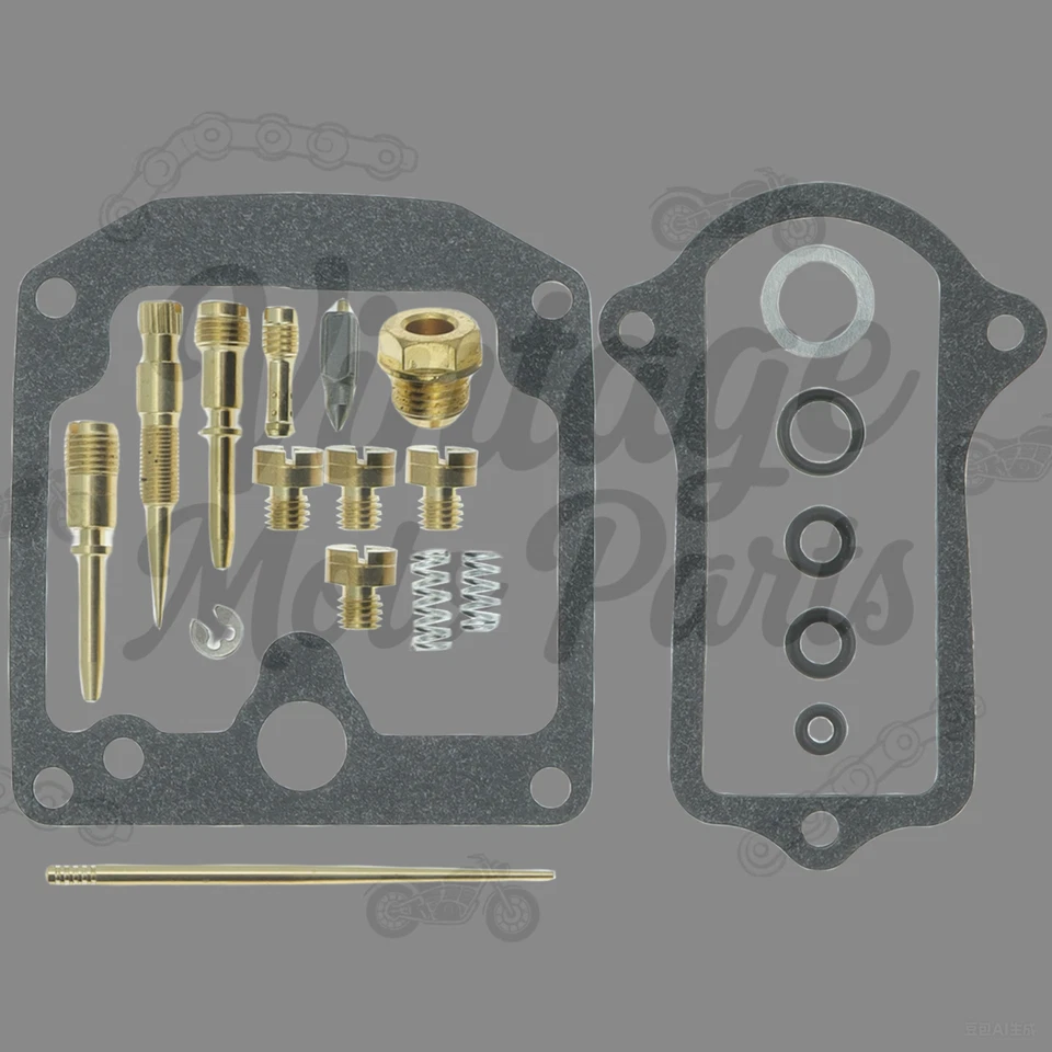4 STES carburetor CARB REPAIR rebuild KIT for 77-80 kz650 kz650c kz650d kz650b Foto 2 de 4
