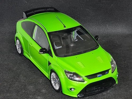 Ford Focus RS 2010 Green Minichamps 1/18 (No Autoart Kyosho Otto Norev Spark BBR - Imagen 10 de 24
