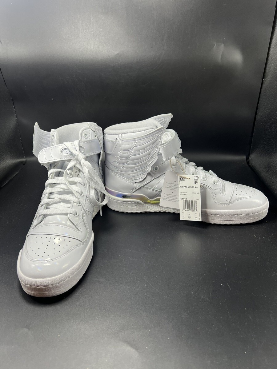 Adidas X Jeremy Scott Forum Hi Wings 4.0 Shoes 'Opal White